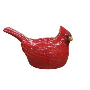 Scentsy Red Cardinal Bird Element Wax Warmer Retired 2015 Tested 7.5" long